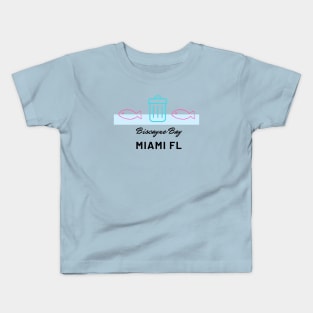 CLEAN UP MiAMI BISCAYNE BAY Kids T-Shirt